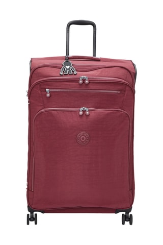 Mala de grande volume New Youri Spin (L) - Bordô - 76 cm