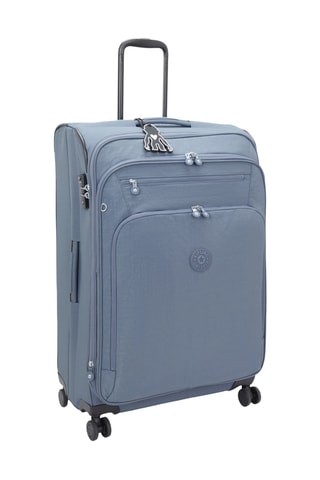 Mala de grande volume New Youri Spin (L) - Azul-claro - 76 cm