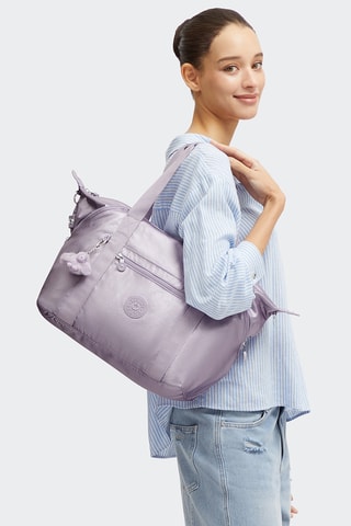 Mala de ombro Art - Violeta