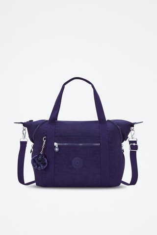 Mala de ombro Art - Azul-noite