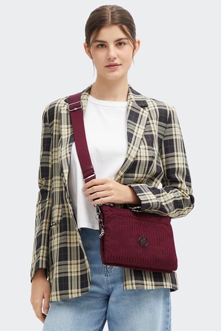 Schoudertas Riri - Bordeauxrood