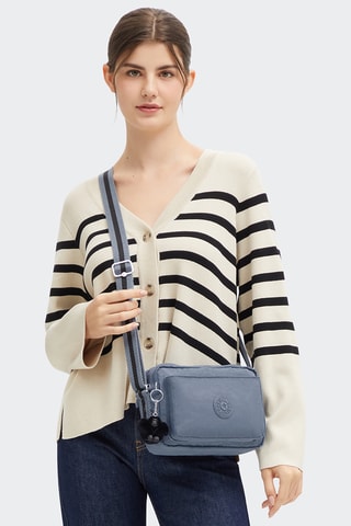 Mala a tiracolo Abanu - Azul-cobalto