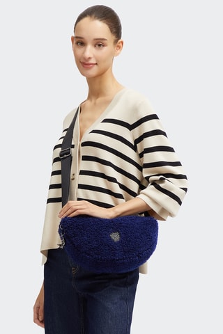 Schoudertas Julisa - Marineblauw