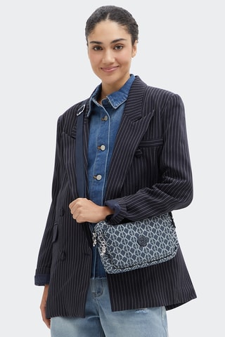 Mala a tiracolo Abanu M - Azul-marinho