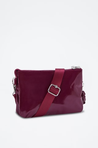 Gelakte Schoudertas Riri - Bordeauxrood