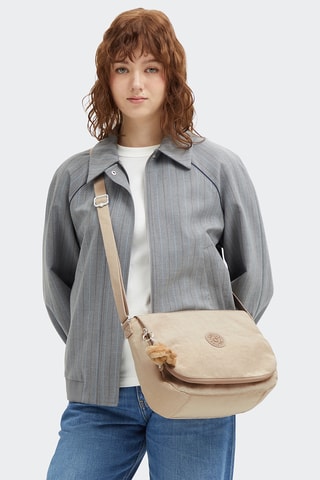 Mala a tiracolo Earthbeat - Bege