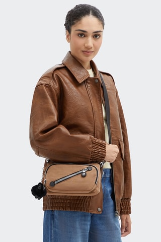 Schoudertas New Milos - Lichtbruin