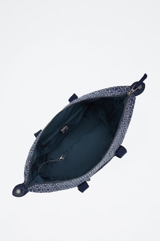 Mala shopper Casual Art - Azul-marinho