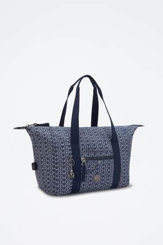 Mala shopper Casual Art - Azul-marinho