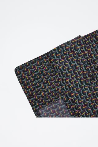 Carteira Money land - Cinzento-escuro e preto