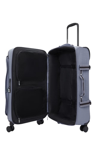 Mala média Spontaneous M - Azul-cobalto e preto - 66 cm