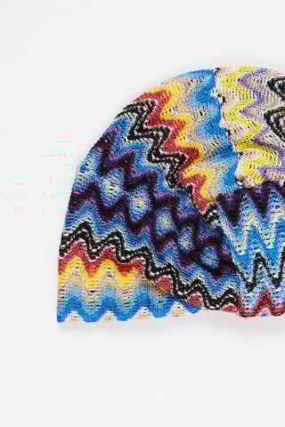 Tulband - Geel en Hemelsblauw