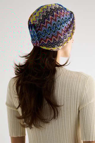 Tulband - Geel en Hemelsblauw