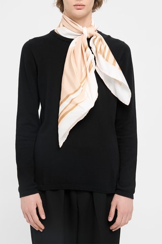 Carré en soie - Beige