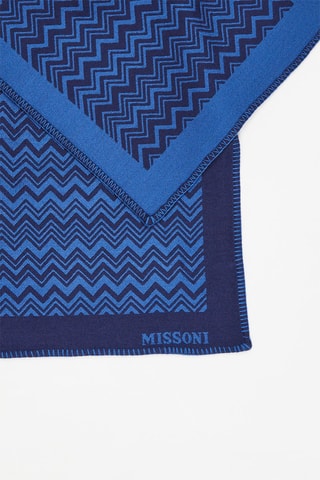 Wollen Sjaal - Blauw