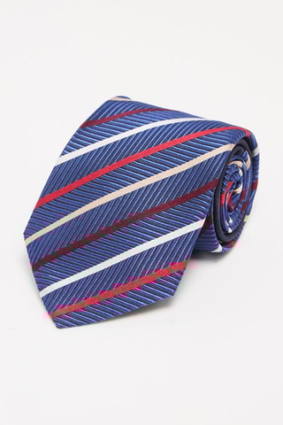 Cravate en soie - Bleu