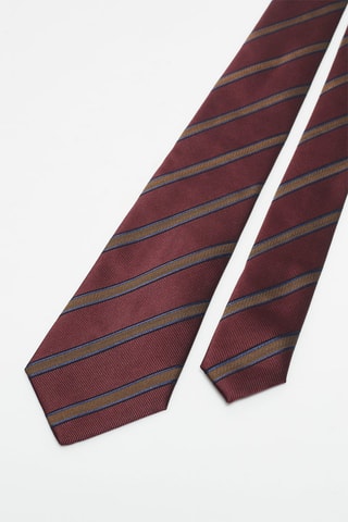 Cravate en soie - Violet