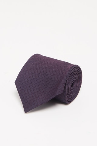 Zijden Stropdas - Paars