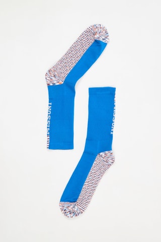 Chaussettes - Bleu cobalt