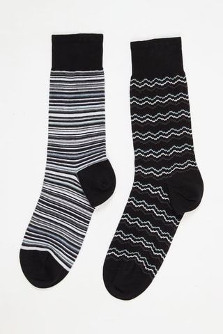 2 paires de chaussettes - Noir