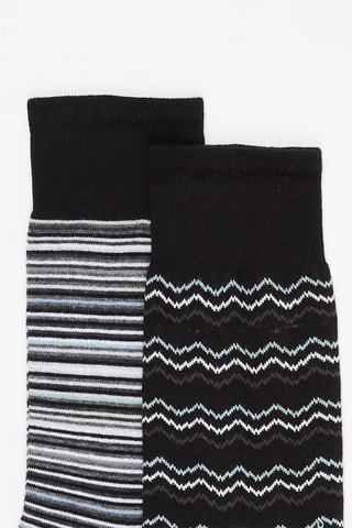 2 paires de chaussettes - Noir