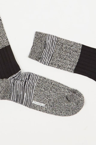 Chaussettes - Noir chiné 