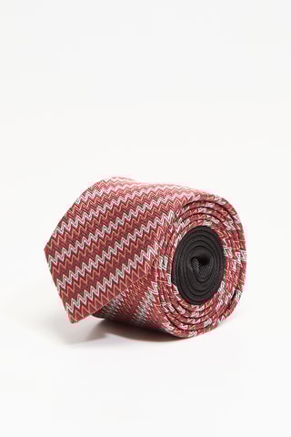 Cravate en soie - Rouge