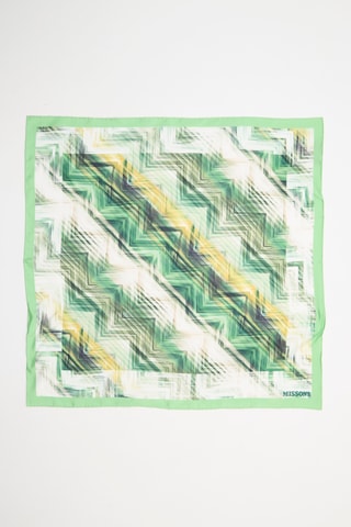 Carré en soie - Vert