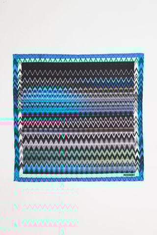 Carré en soie - Noir