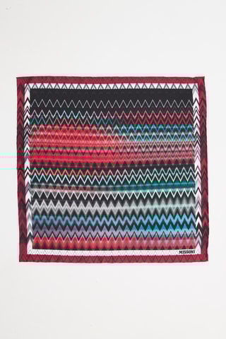 Carré en soie - Noir