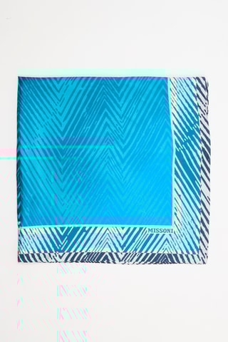 Zijden Sjaal - Blauw