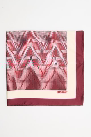 Zijden Sjaal - Bordeauxrood