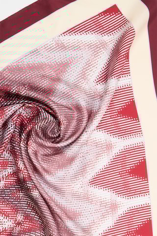 Zijden Sjaal - Bordeauxrood