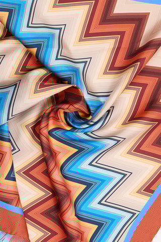 Zijden Sjaal - Oranje