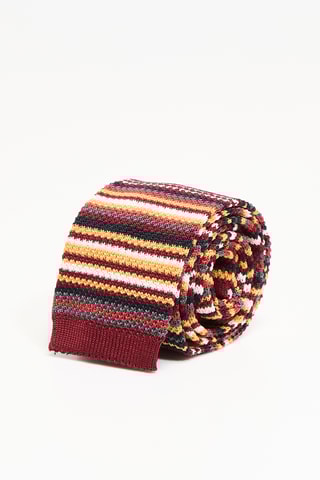 Cravate en soie - Rouge