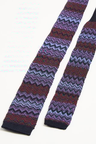 Cravate en soie - Violet