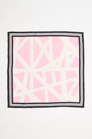 Carré en soie - Rose