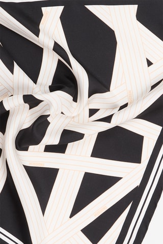 Carré en soie - Noir