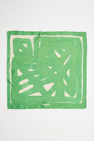 Carré en soie - Vert