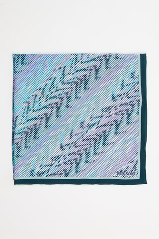 Foulard en soie - Bleu