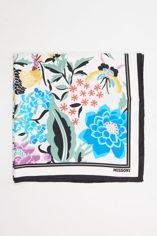 Foulard en soie - Blanc