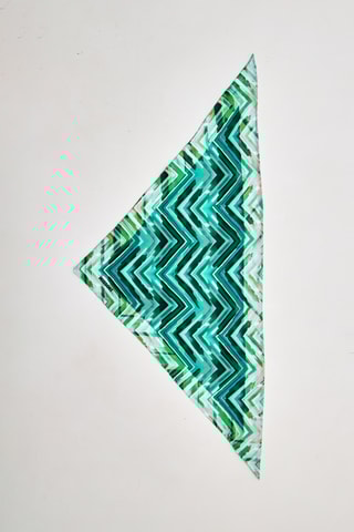 Foulard en soie - Vert