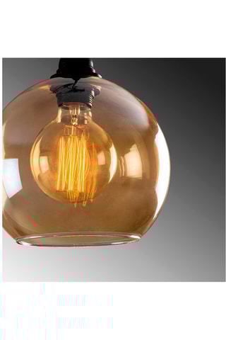 Hanglamp Gold - Zwart en Goudkleurig - 3 x 40 W