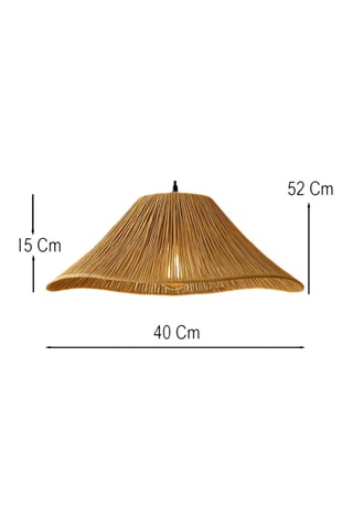 Hanglamp Mirae - Beige - 40 W