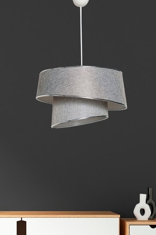 Hanglamp - Grijs - 60 W