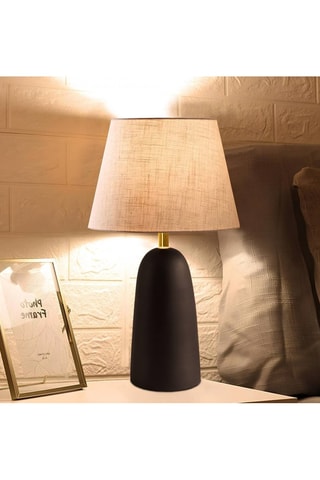 Ledtafellamp AYD-3696 - Bruin en Crèmekleurig - 5-9 W