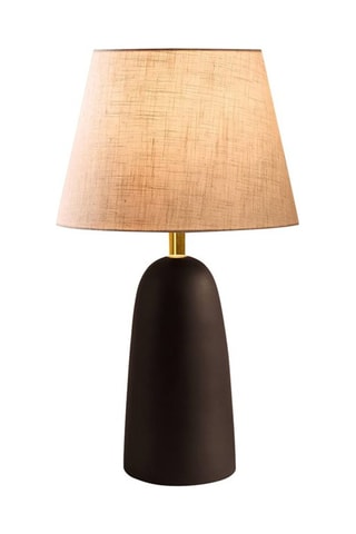 Ledtafellamp AYD-3696 - Bruin en Crèmekleurig - 5-9 W