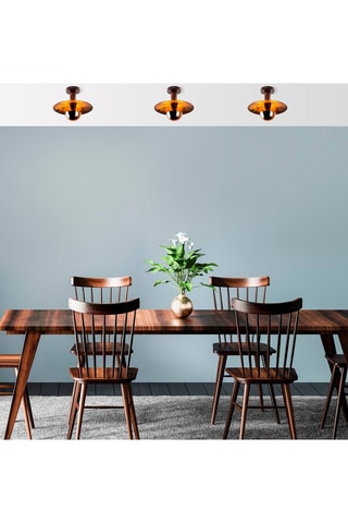 Ledhanglamp Kurt - Koperkleurig - 10 W