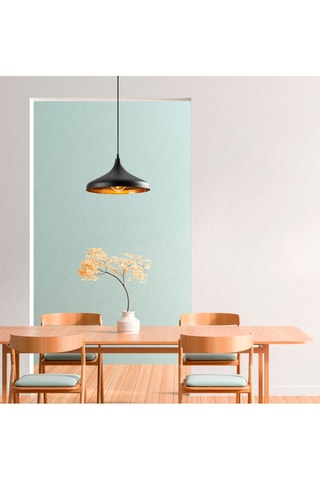 Hanglamp Tattoo - Zwart - 60 W