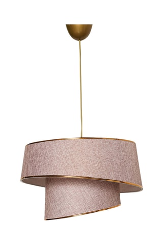 Hanglamp - Roze en Goudkleurig - 45-60 W